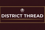 District Thread Burgundy Logo